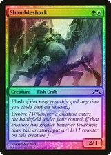 Shambleshark FOIL Gatecrash HEAVILY PLD Blue Green Common MAGIC CARD ABUGames
