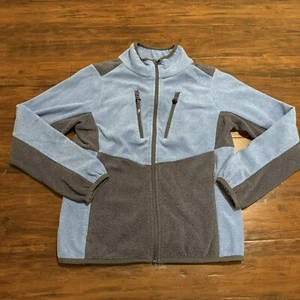 Vikafjell Norway Youth Jacket Blue Gray Size 10 Girls Boys - Picture 1 of 7
