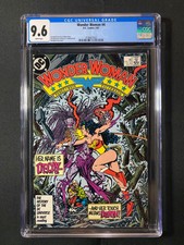 Wonder Woman #4 CGC 9.6 (1987) - Decay...her touch means DEATH!