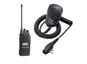 ICOM IC-41PRO UHF CB TWO WAY RADIO+ICOM HM158LA SPEAKER MICROPHONE SUIT IC41PRO - Picture 1 of 1
