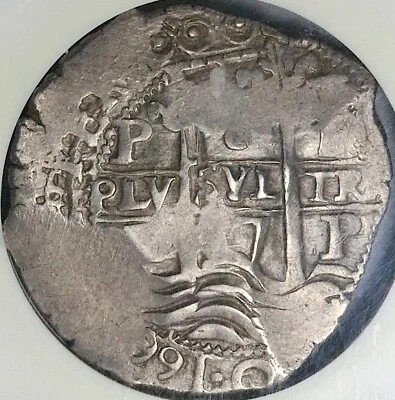 1667 NGC VF 35 Bolivia 8 Reales Cob Spain Charles II Colonial Coin (23120801C) - Image 1 of 4
