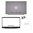 For HP Pavilion15-CS0099TX Laptop Grey LCD Rear Back Cover Bezel Hinges L&R