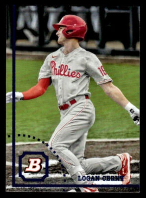 2022 Bowman Heritage #BHP-65 Logan Cerny Prospects Card Philadelphia Phillies - Image 1 of 2