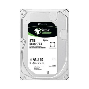 Seagate Exos 7E8 8TB ST8000NM000A Sata 256MB 3.5" Internal HDD Hard Disk Drive - Picture 1 of 2