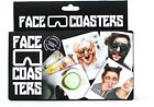 Gift Republic Beer Mat Face Coasters - Great Party Gift!