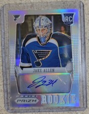 2012-13 Prizm - Jake Allen - Silver Autograph - RC