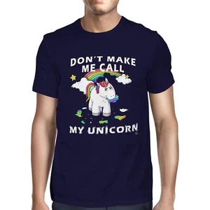 Camiseta 1Tee Don't Make Me Call My Unicorn para hombre - Imagen 1 de 24