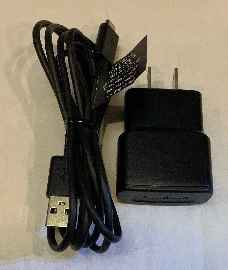Genuine Samsung Power Adapter OEM Travel Plug 5V 700mA - ETA0U60JBE - With USB - Image 1 of 3