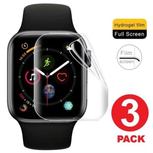  Displayschutzfolie für Apple Watch Serie 1 2 3 4 5 6 7 8 SE 2022 ultraklare Folie - Bild 1 von 9