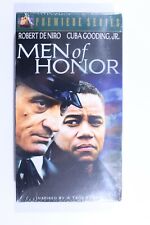 NEW VHS Movie Men of Honor De Niro Cuba 2000 Drama War True Story Tillman Sealed