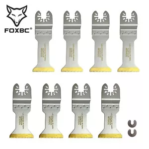 10PCS Bi-Metal Extra Long Oscillating Saw Blades Multitool Oscillating Tool - Picture 1 of 4