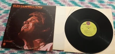 Glen Campbell Live 2 LP set Capitol STBO-268 ex - Image 1 of 4