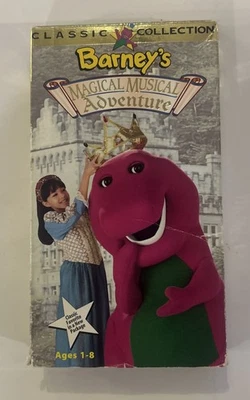 Barney's Magical Musical Adventure, Children Animated (VHS, 1995) - Image 1 of 4