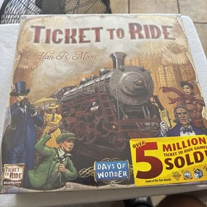 Days of Wonder Ticket To Ride by Alan R. Moon Train Adventure Board Game - Picture 1 of 6