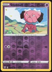 Carte Pokémon Snubbull 070/189 Reverse   Ténèbres Embrasées Français - Picture 1 of 2
