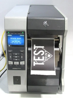 Zebra ZT610 DT/Thermal Transfer Label Printer ZT61042-T210100Z 8121 in Printed - Image 1 of 4