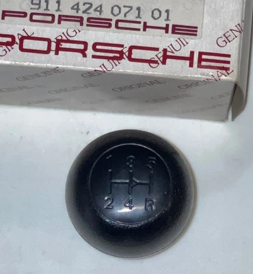 Nuevo de Lote Antiguo Porsche 911 912E 1973-86 Genuino 5 Velocidades Perilla de Cambio # 91142407101 Foto 1 de 4