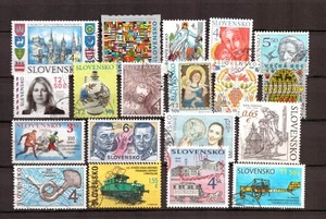 Briefmarken Slowakei gestempeltes Lot - Foto 1 di 1