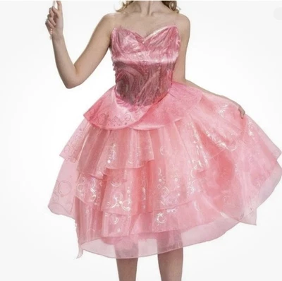 Women’s Deluxe Wicked™ Glinda the Good Witch Costume Disguise Woman M (8/10) - Image 1 of 4