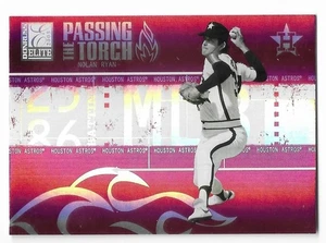 2005 Donruss Elite Passing the Torch - Red #PT-24 Nolan Ryan 310/500 - Picture 1 of 2