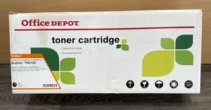brother TN2120 toner cartridge office depot printer ink - Picture 1 of 8