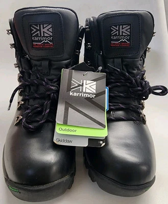 NEW Karrimor Skiddaw Walking Hiking Leather Insulated Waterproof Boots Size 9 - Image 1 of 4