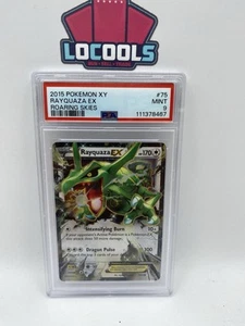 PSA 9 Pokemon Rayquaza EX - Holo Roaring Skies 2015 Pokemon XY (42921735) - Imagen 1 de 2