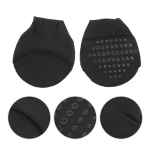 4 Pairs Anti-slip Front Foot Mat Women's Forefoot Socks Non Half - Bild 1 von 12