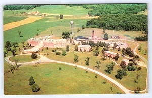 Gaylord Michigan State Hospital chrome Postcard D516 - Picture 1 of 2