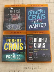 Robert Crais MP3 Audiobook Lot - 5 Books - Elvis Cole Joe Pike Series - Picture 1 of 1