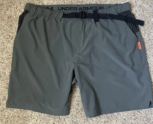 Pantalones Cortos Under Armour Para Hombre XXL Gris Atlético Ligero Secado Rápido Senderismo Cinturón - Imagen 1 de 7