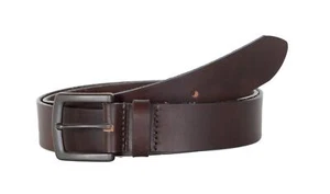 Timberland Men's 38MM Wide Genuine Leather Khaki Belt Brown Made in U.S.A. - Picture 1 of 5