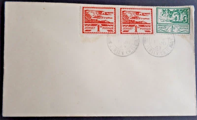 Jersey 1st June 43 Fdc cancelled St Johns Church sub post office - Image 1 of 2
