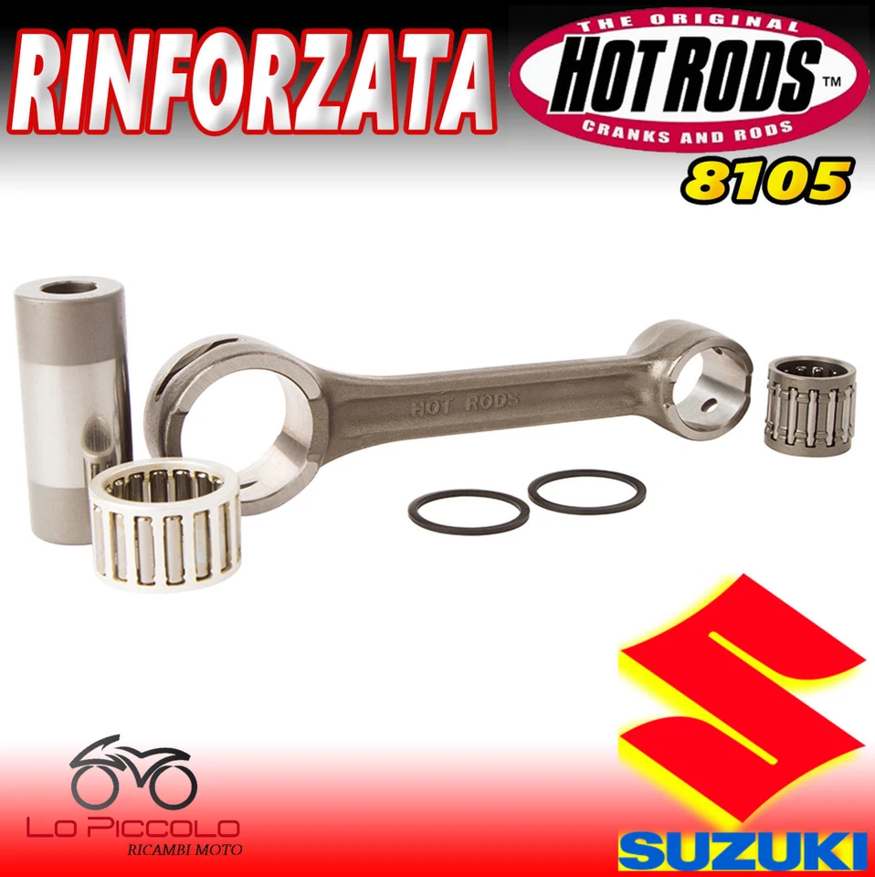 8105 BIELLA ALBERO MOTORE HOT RODS SUZUKI RMX 250 1995 1996 1997 1998 Foto 1 de 1