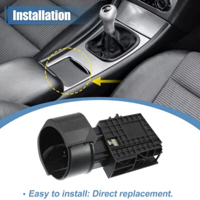 Portavasos negro 2036800879 para Mercedes Benz W203 C320 C240 C230 2001-2004 Foto 1 de 4