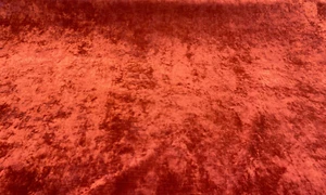Newbury Velveteen Red Ruby Backed Drapery Upholstery Fabric by the yard - Picture 1 of 6