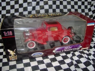 1932 Red 3-window Coupe  Road Signature 1/18th - Image 1 of 2