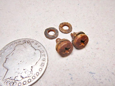 89 YAMAHA XT350 TUBO DE ESCAPE CABEÇALHO ACABAMENTO PROTETOR TÉRMICO PARAFUSOS DE MONTAGEM - Imagem 1 de 3