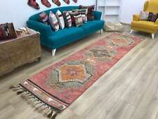 Turkish area rug, Handmade soft rug, Bohemian rug, Oushak herki rug, Stair mat 