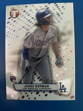 2023 Topps Pristine James Outman Rookie Card RC Los Angeles Dodgers #150