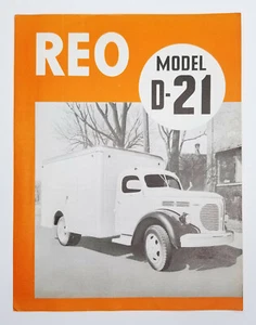 1948 Reo Model D-21 Truck Brochure Specifications - Picture 1 of 4