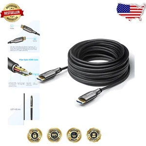 70ft HDMI 2.0 Cable - Supports 4K, Dolby Vision, ARC, Slim & Flexible - Bild 1 von 9