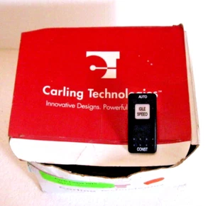 NEW Carling Rocker Switch Cover Idle Speed Contura Cover Only Actuator Auto 1Pc - Picture 1 of 6