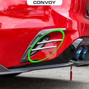 Rear Bumper Devil`s Clow Air Vent White Edge Type For 2018~2023 Kia Stinger - Picture 1 of 5
