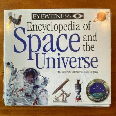 Eyewitness Encyclopedia of Space and the Universe, DK, 1996 CD, New, Ships Free  - Image 1 of 2