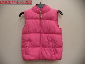 NWOT - Crazy 8 Girls Pink Puffer Vest, Size L (10/12) - Picture 1 of 5