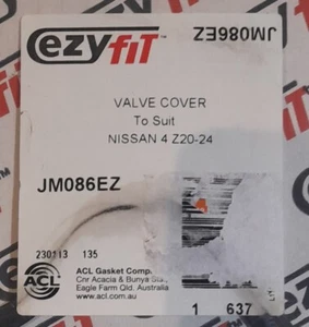 ACL Valve Cover JMO86EZ JMO86 to suit Nissan 4 Z20 - Picture 1 of 2