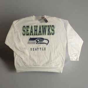Gameday Couture Women Oversized Crew Pullover Sweatshirt Seattle Seahawks XL NWT - Picture 1 of 5