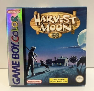 HARVEST MOON - NINTENDO GAME BOY COLOR GBC -- ONLY BOX & MANUAL 1999 - NO GAME - Picture 1 of 12