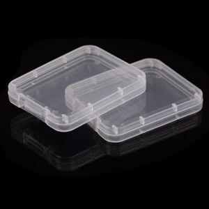 Cf white box cf card protection box plastic transparent various pp white b~j Ht - Afbeelding 1 van 6